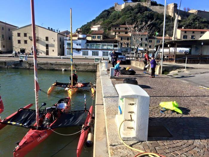 Dalla Danimarca alla Toscana a bordo di un kayak a vela