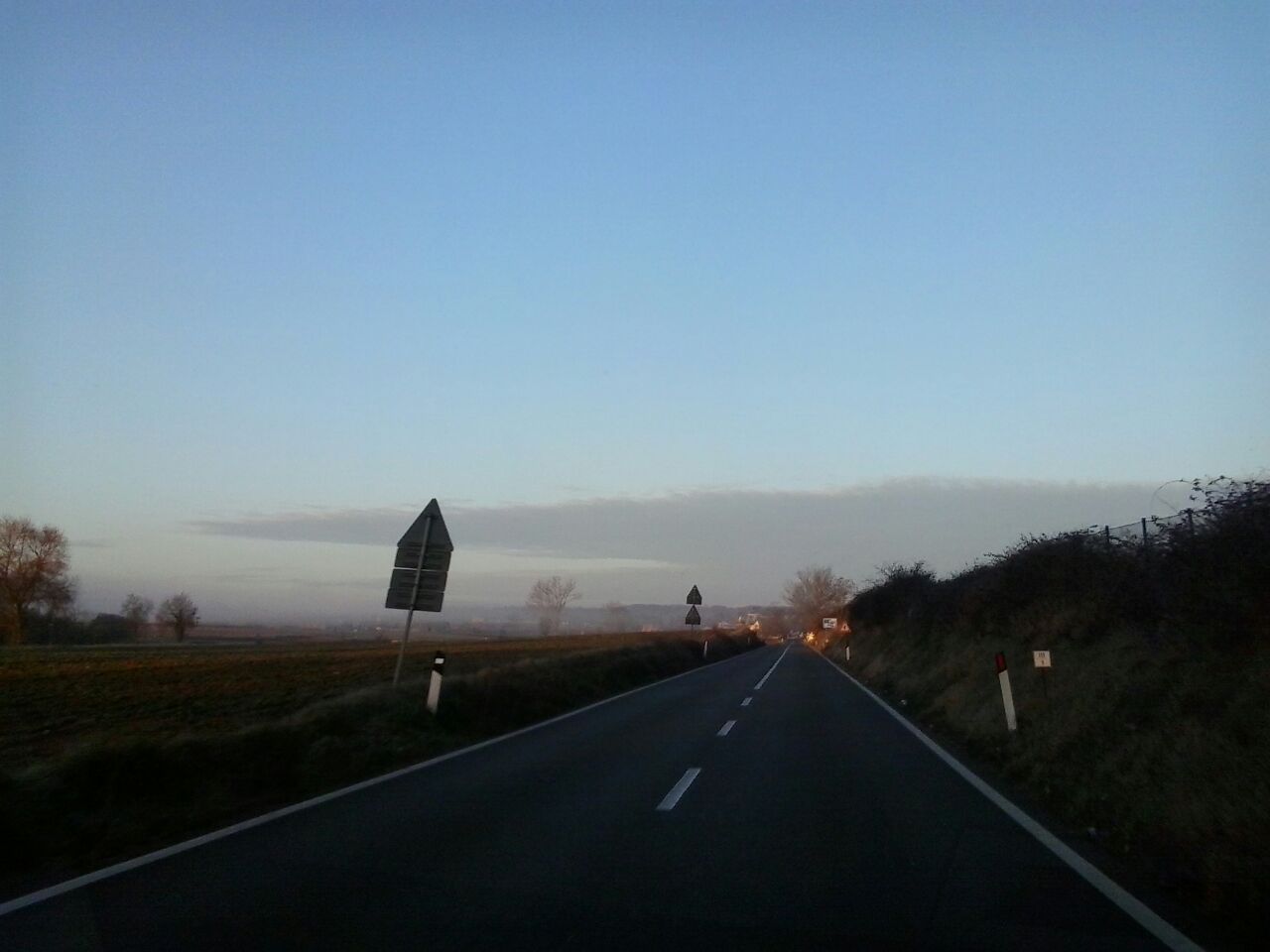 On the road