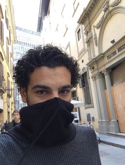 Shopping in incognito per Mohamed Salah