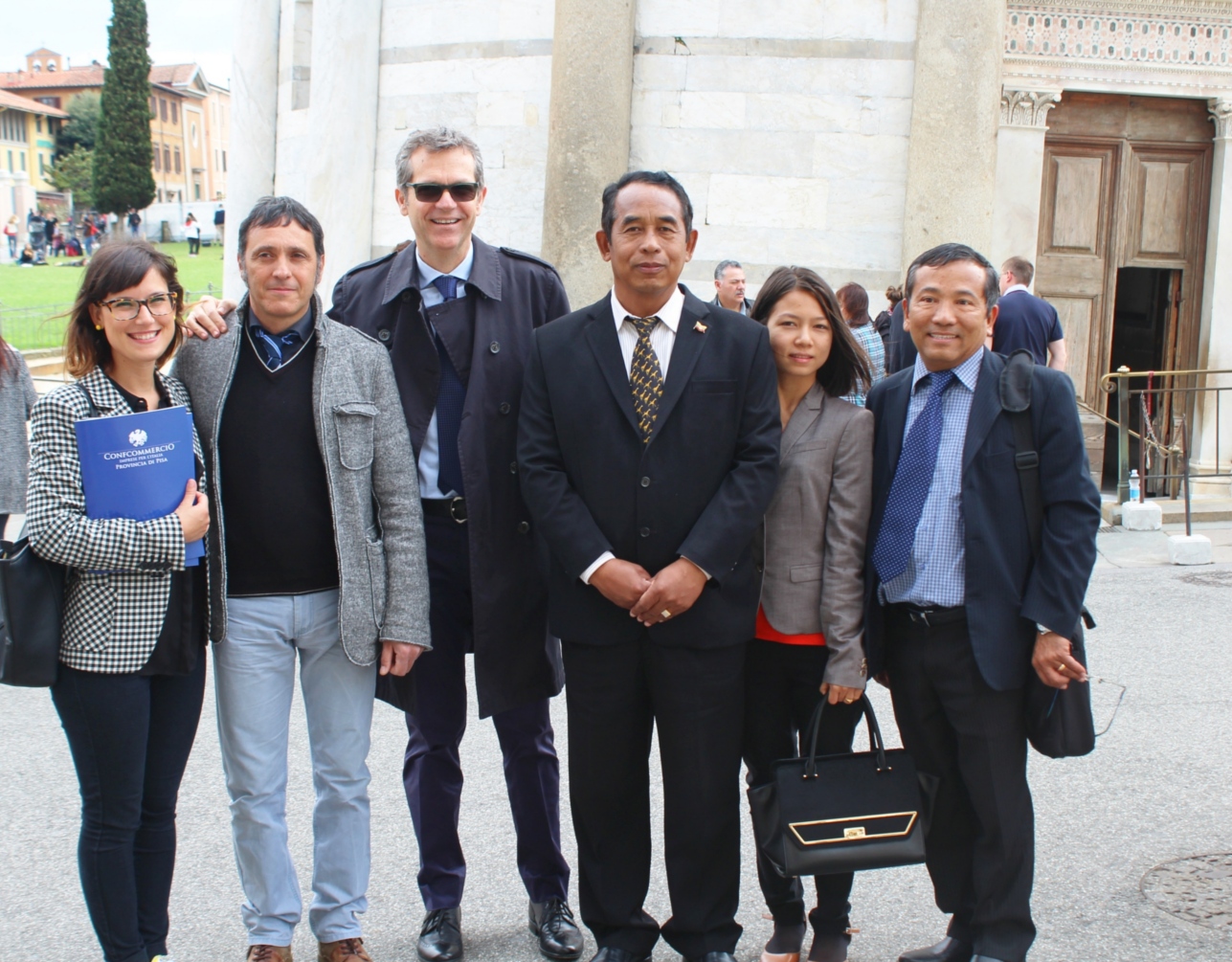 Dal Myanmar a Pisa. L’ambasciatore innamorato della Torre pendente