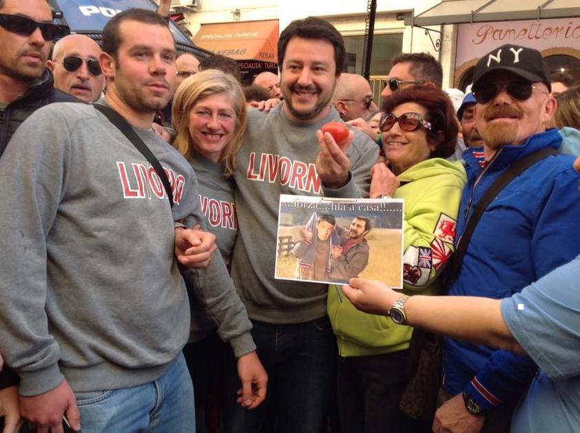 Salvini contro tutti. Dopo la contestazione a Livorno, il leader della Lega attacca stampa e Ue