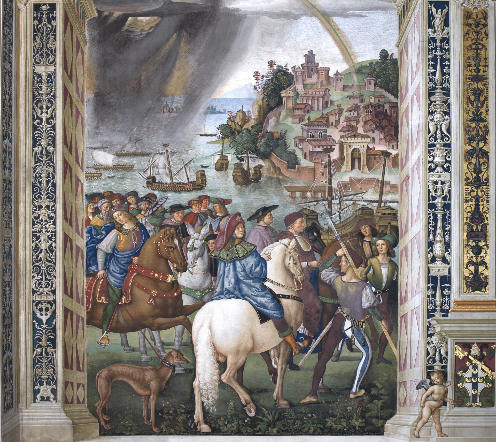 Nuova luce. Duomo di Siena, restauri alla Libreria Tolomei