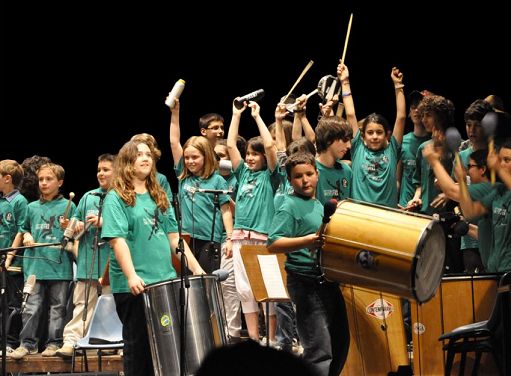 Piccoli musicisti crescono, a Castellina Scalo l’esibizione della Peter Pan Orchestra
