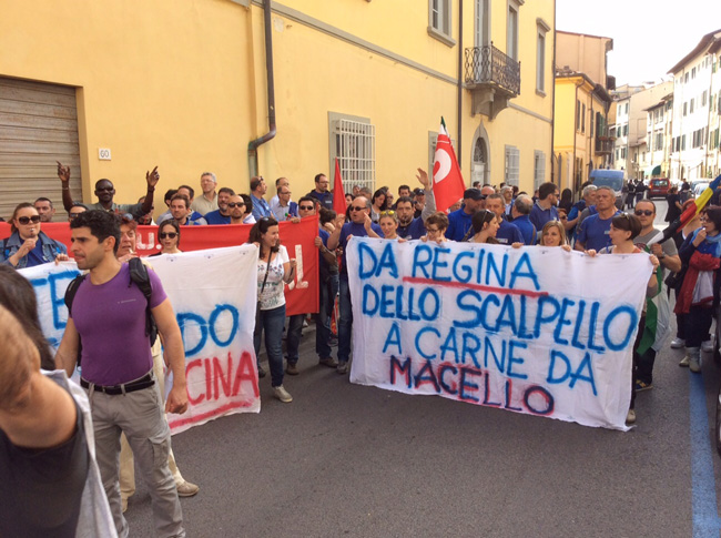 Braccio di ferro. Smith rompe con i lavoratori, il sindaco di Volterra: «L’azienda è nervosa»