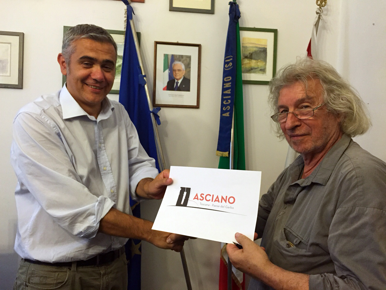 Dal Site Transitoire al marchio turistico, Jean Paul Philippe dona l’arte alla promozione di Asciano