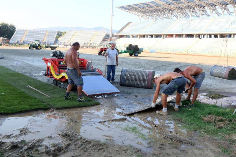 Entusiasmo Empoli. Record di abbonamenti e nuovo look per lo stadio Castellani