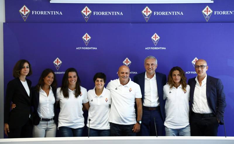 Fiorentina in rosa. La stella è Patrizia Panico, Mencucci: «Vogliamo fare la storia di questo sport»