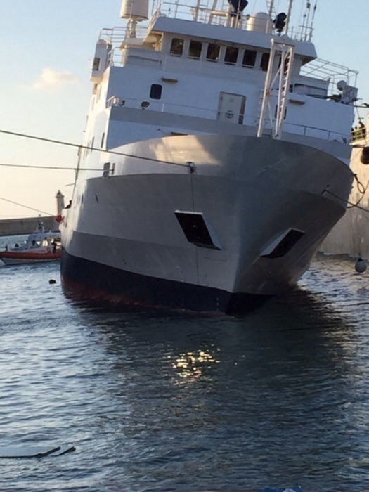 Cedimento fatale. Nave inclinata in bacino di Livorno, per la Procura è omicidio colposo