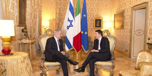Renzi meets Netanyahu