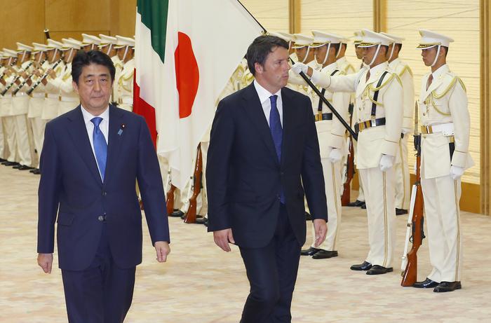Asse Italia-Giappone. Renzi ricorda il gemellaggio Firenze-Kyoto: «Naturale suggello di bellezza»