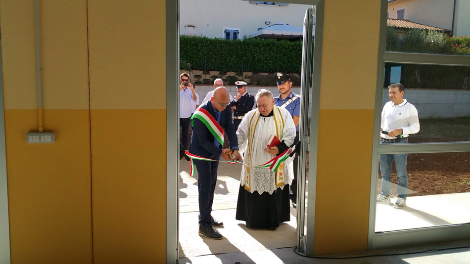 Taglio del nastro per la sala polivalente di Bettolle