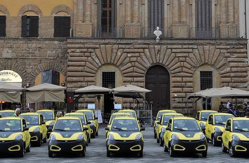 La flotta. Car sharing, a Firenze arrivano 200 nuove auto elettriche