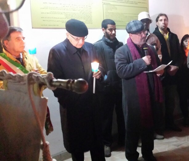 Contro il terrorismo. Cammino della pace, in centinaia con l’arcivescovo e l’imam