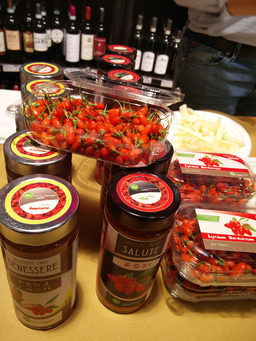 Dalla natura agli scaffali. In vendita succhi, marmellate e confetture a base di bacche di Goji