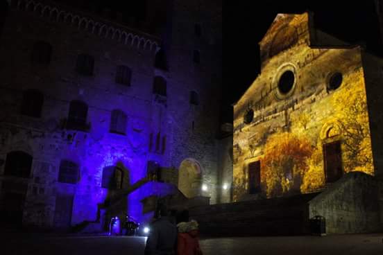 Sangi Lumière. Luci e ombre tra le torri per raccontare una San Gimignano onirica