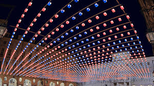 F-Light. Proiezioni tridimensionali e luci sui luoghi simbolo di Firenze