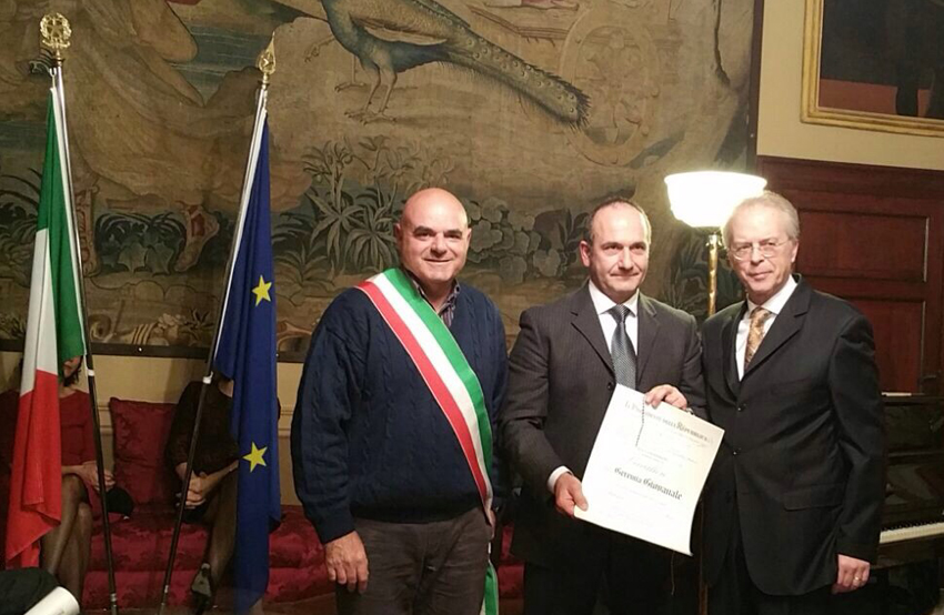 Ordine al merito della Repubblica Italiana, onorificenza per Geremia Giovanale di Bettolle