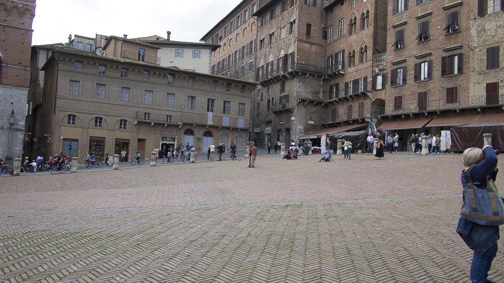 In piazza