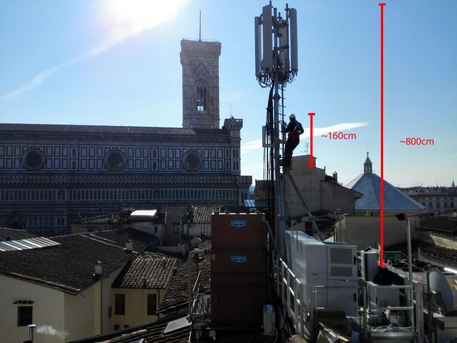 Firenze da tutelare. Antenna a pochi metri dal Duomo, il sindaco Nardella: «Non è cosa bella, ora verifica»