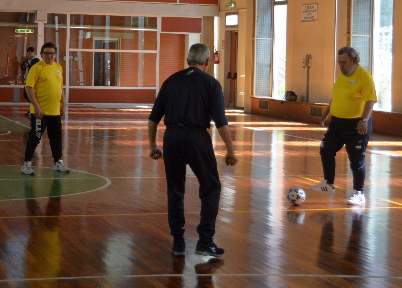 Walking football. Mura e Pecci testimonial del calcio camminato, a Firenze arriva lo sport slow