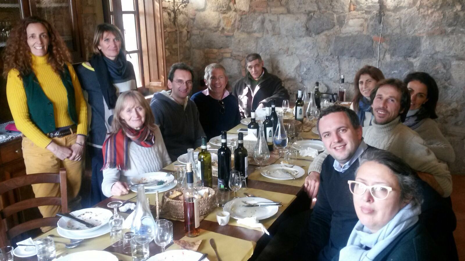 Dal Piemonte per apprendere i segreti del Biodistretto, produttori agricoli da Tassarolo a San Gimignano
