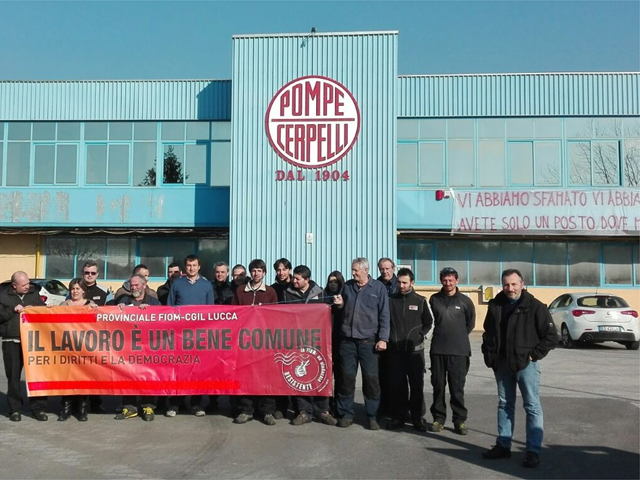 Triste epilogo. Ex Cerpelli, i lavoratori non si arrendono. E’ assemblea permanente