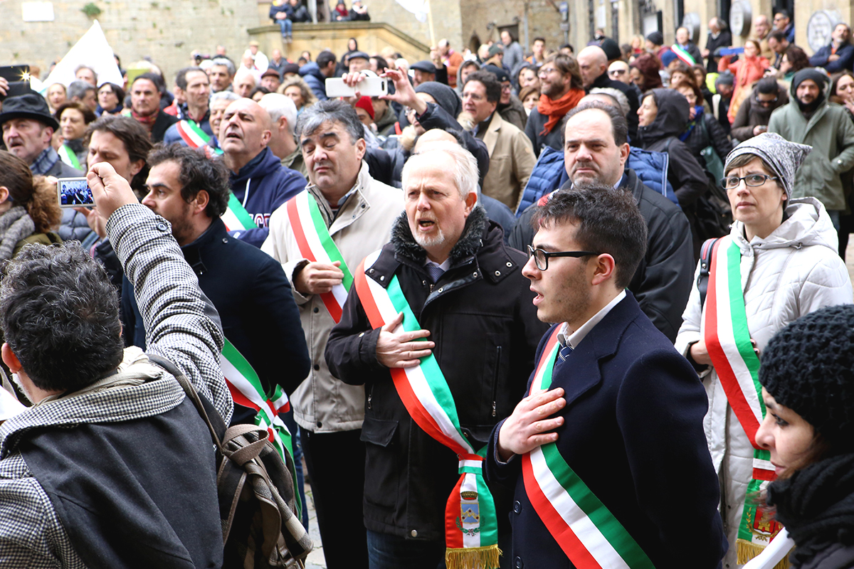 Orgoglio Comune. «In piazza l’Italia che resiste». Manifestazione a Torrita di Siena il 23 settembre
