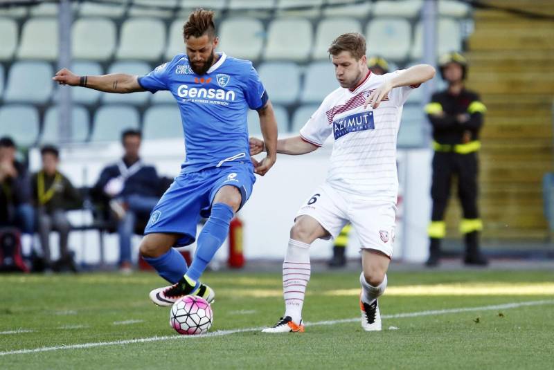 Empoli in agrodolce. Azzurri battuti dal Carpi ma sicuri della salvezza