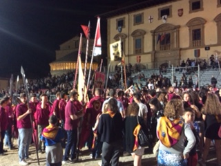 Carica da Saracino. Verso la Giostra, la prova generale a Porta del Foro