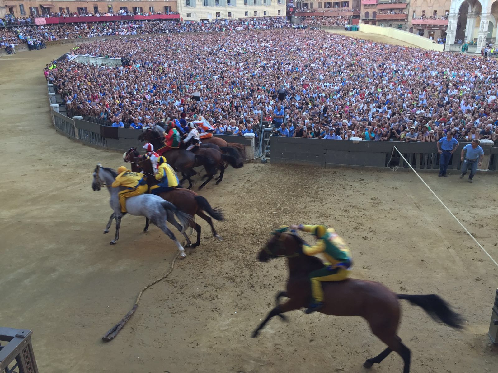Pathos Palio. Sale la tensione tra i canapi, terza prova al Bruco