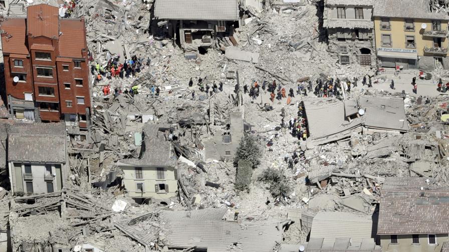 Anche da turisti, in sostegno ad Amatrice