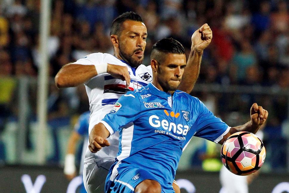 Stecca alla prima. Empoli, esordio amaro. La Samp passa al Castellani