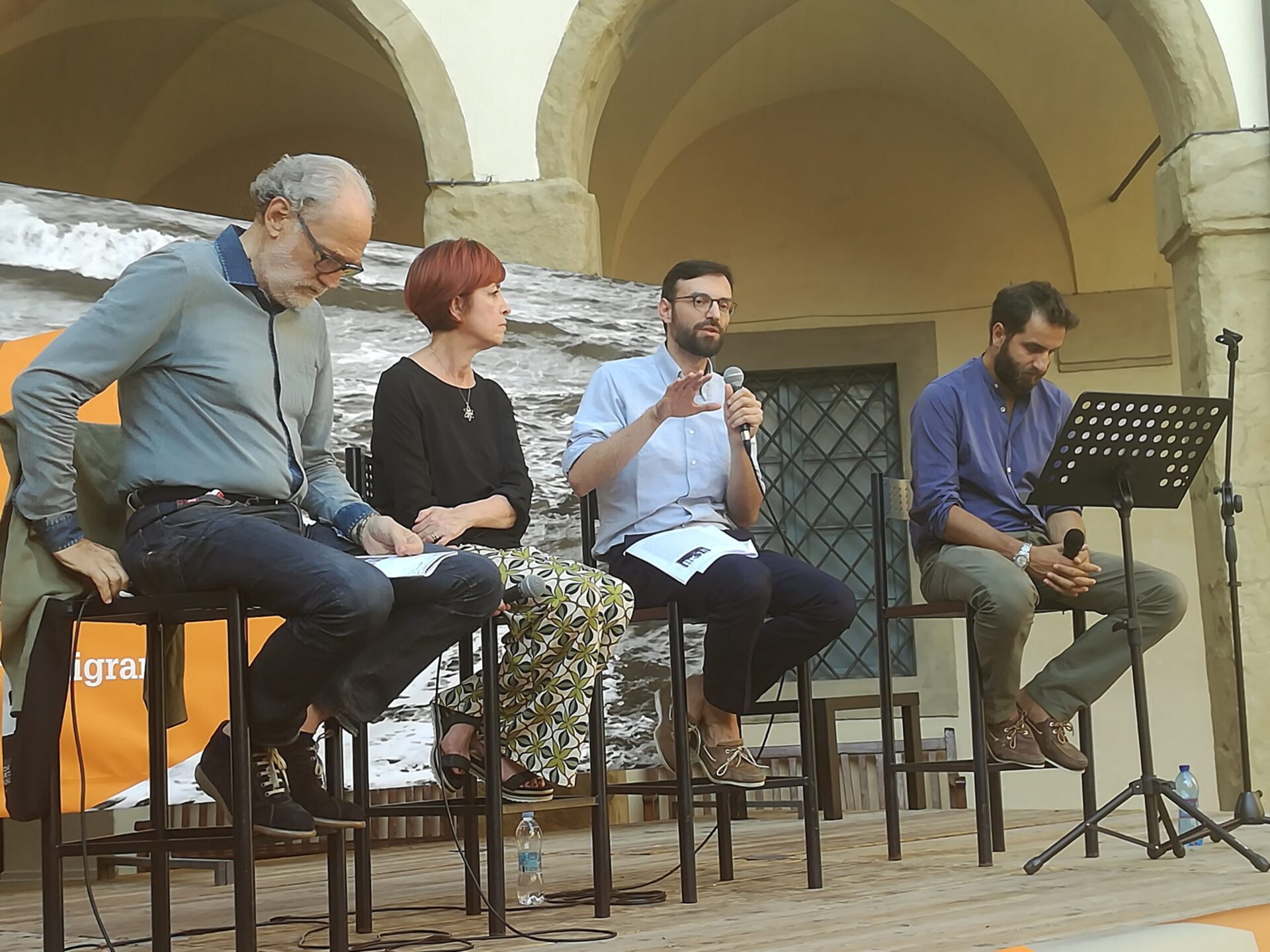 PRE-mio Pieve. Da Radio Rai 2 ad Arezzo, Bonini e Caccia: «Come surfisti raccontiamo storie senza farci risucchiare»