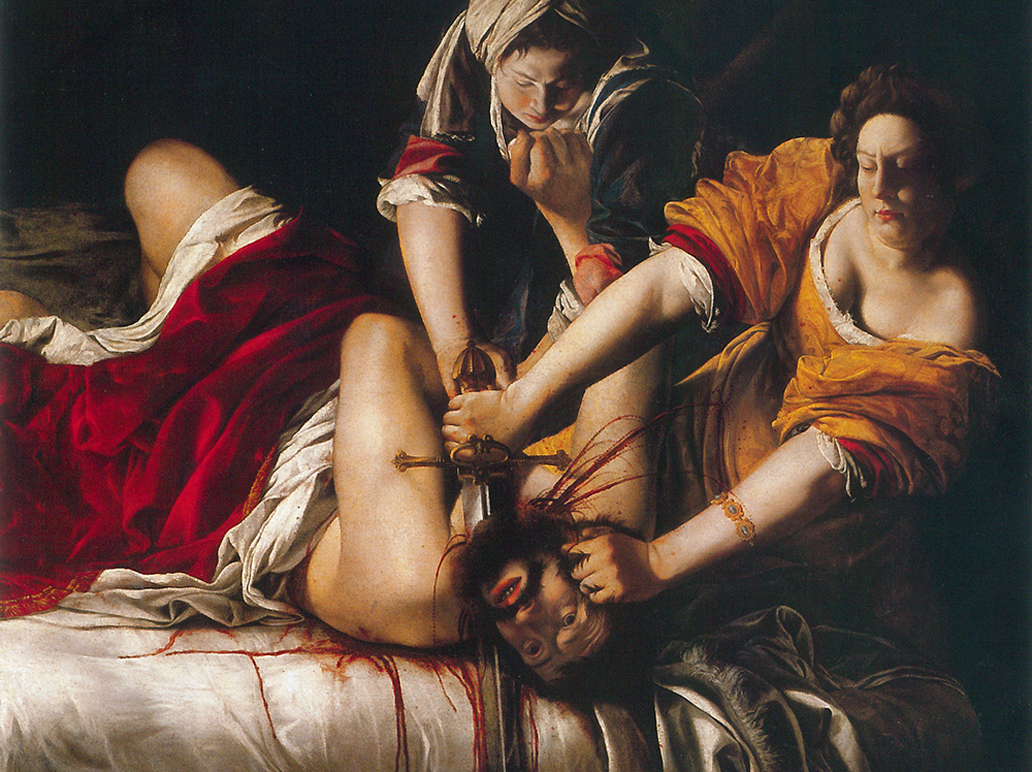 Arte e teatro contro la violenza. “Giuditta che decapita Oloferne” in mostra a Firenze per educare i giovani