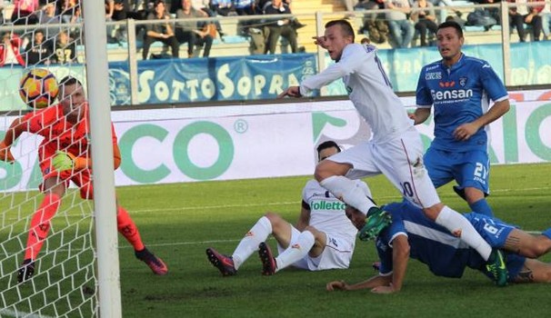Il derby è viola. La Fiorentina cala il poker, l’Empoli si lecca le ferite