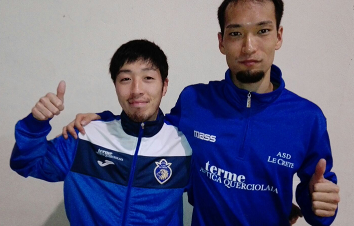 Come Holly e Benji. La storia di Gaku e Shota, dal Giappone alle Crete per diventare sportivi professionisti