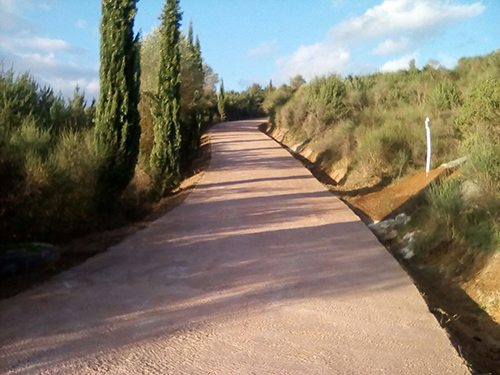 Strada di Vignoni, completata la sistemazione. Ora è fruibile tutto l’anno