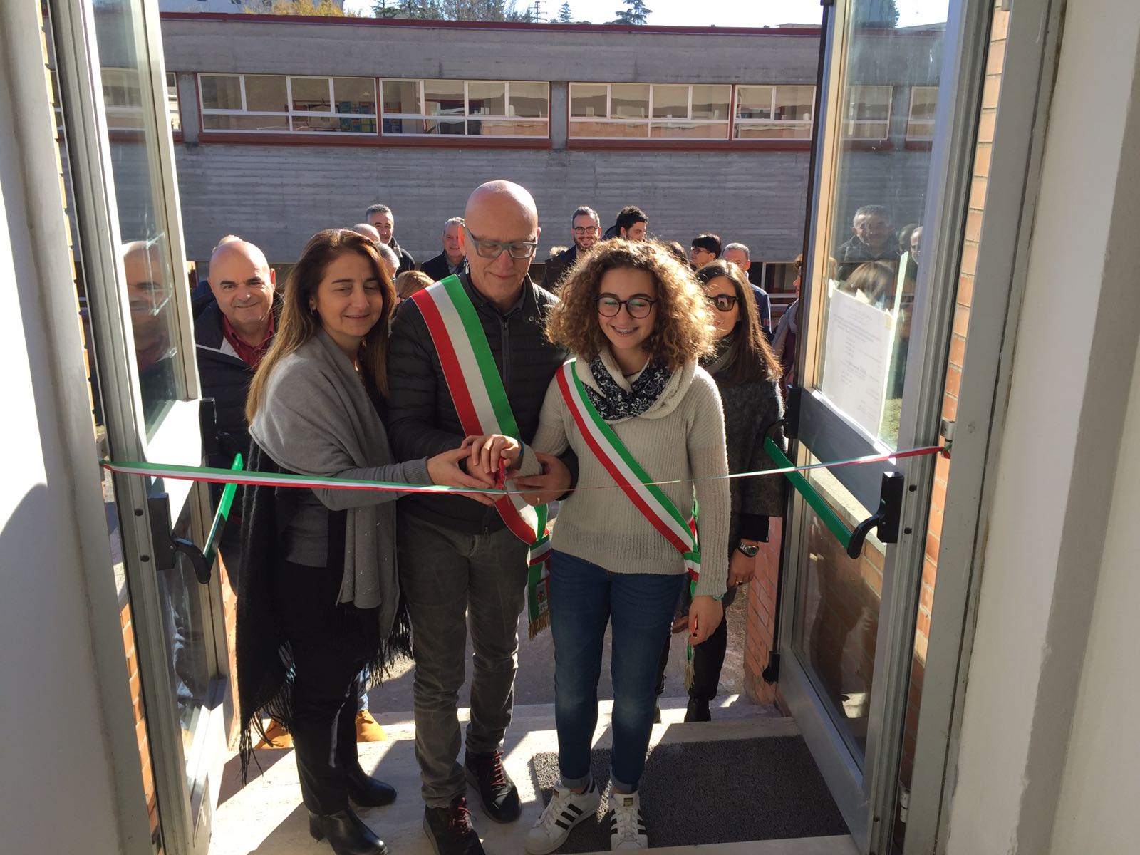 Inaugurata la nuova palestra della scuola secondaria di Sinalunga, lavori per 150mila euro