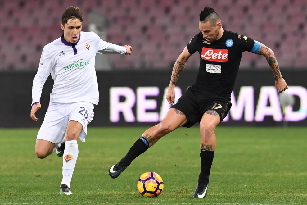 Primo trofeo addio. Il Napoli punisce la Fiorentina, viola fuori dalla Coppa Italia