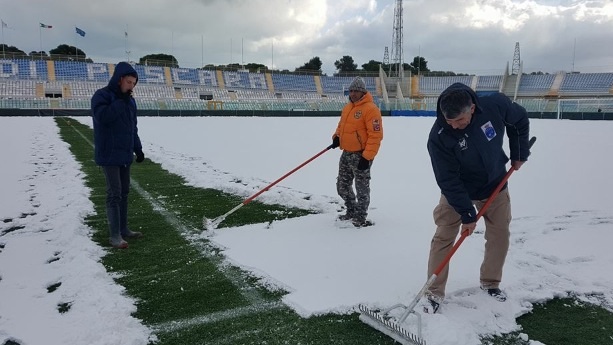 Stadio congelato. Neve e ghiaccio, Pescara-Fiorentina rimandata. I viola pensano ai prossimi impegni