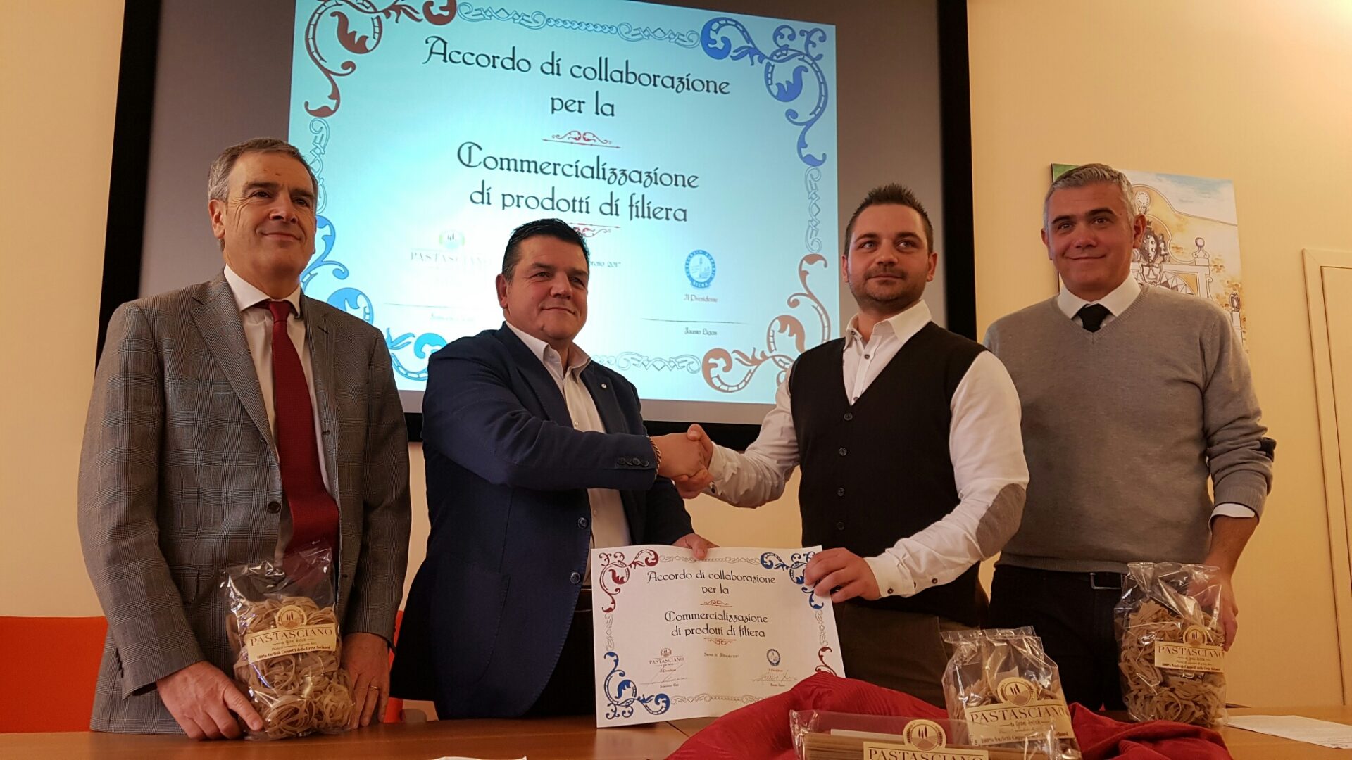 Siglato l’accordo di collaborazione per la valorizzazione di Pastasciano