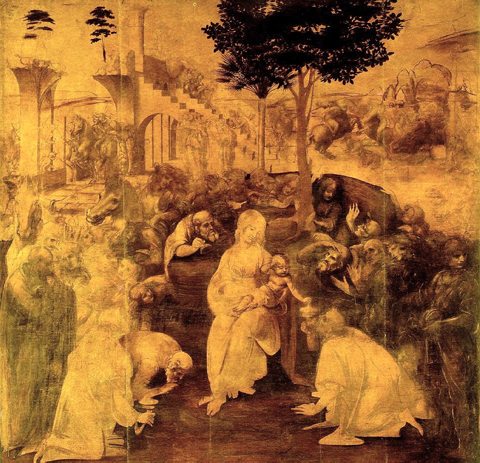 Ritorno agli Uffizi. L’Adorazione dei Magi di Leonardo ricollocata nel museo, Schmidt: «E’ andato tutto bene»