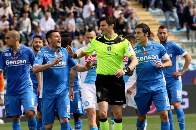 Empoli sconfitta con dignità. Troppo Napoli per gli azzurri, k.o. a testa alta