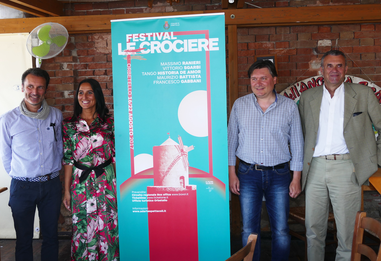 Tempo di Crociere. Torna in laguna il Festival estivo con Ranieri Sgarbi e Gabbani