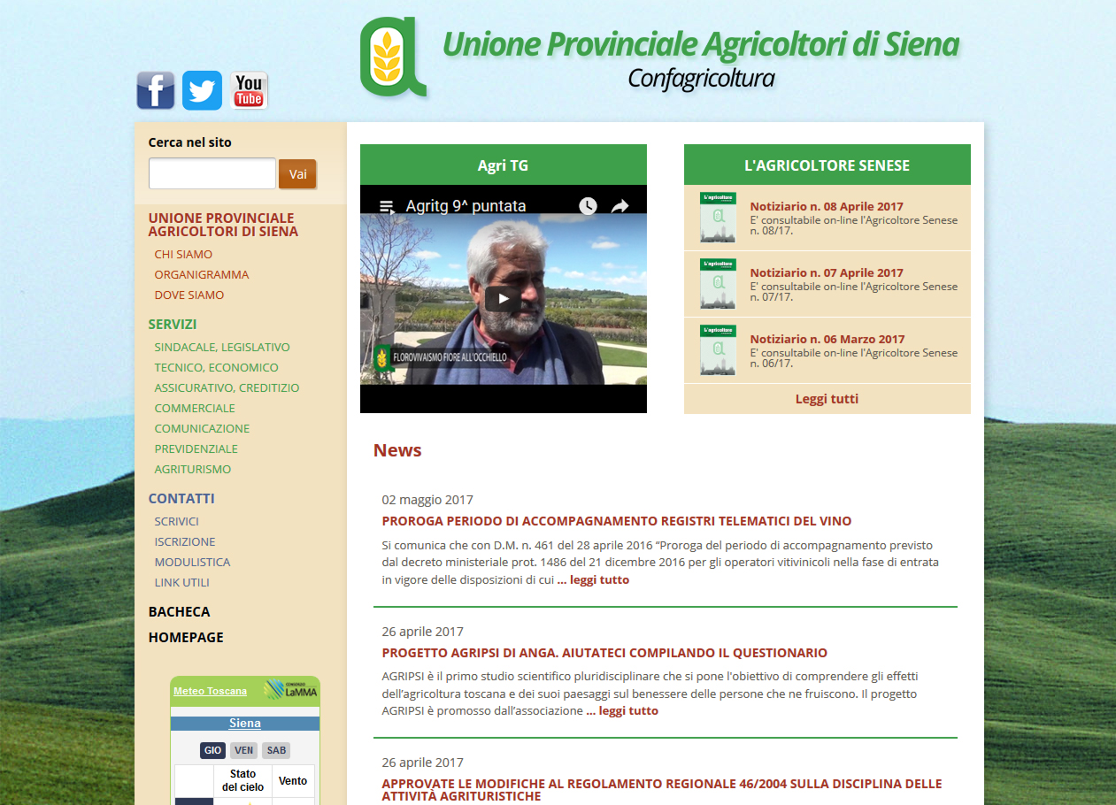 Primavera tempo di restyling, nuova veste grafica per il sito internet