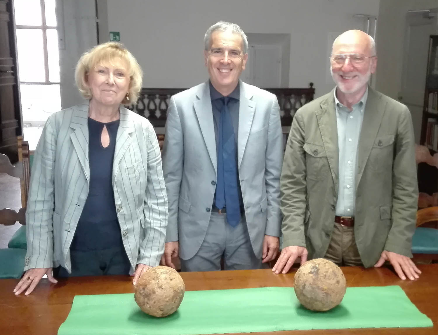 Palle di assedio. Ritrovati due proiettili sparati dagli spagnoli nel 1555 contro la Repubblica