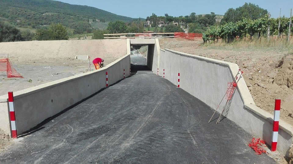 Riaperta al transito la strada che collega Poggiluglio a Santa Margherita