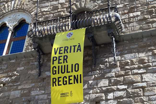 In memoria di Giulio. L’Archivio dei diari dedica ricordo a Regeni