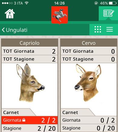 TosCaccia. In Toscana il tesserino venatorio diventa digitale