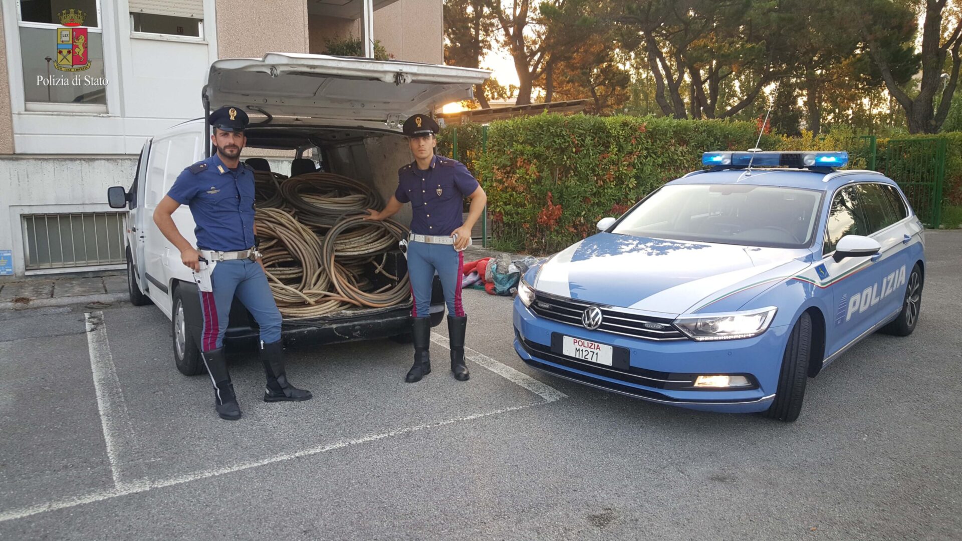 Oro rosso. Sull’A1 con un carico di rame rubato, denunciati